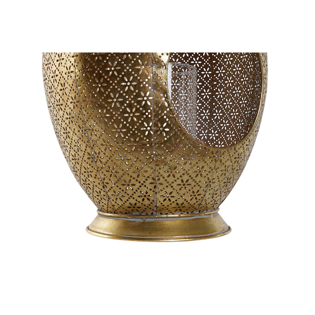 Candleholder Home ESPRIT Golden Metal Crystal 24 x 24 x 38,5 cm-3