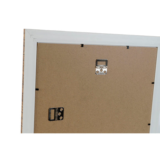Photo frame Home ESPRIT Brown Beige Natural Ivory Crystal polystyrene Scandinavian 38 x 2 x 38 cm (4 Units)-1