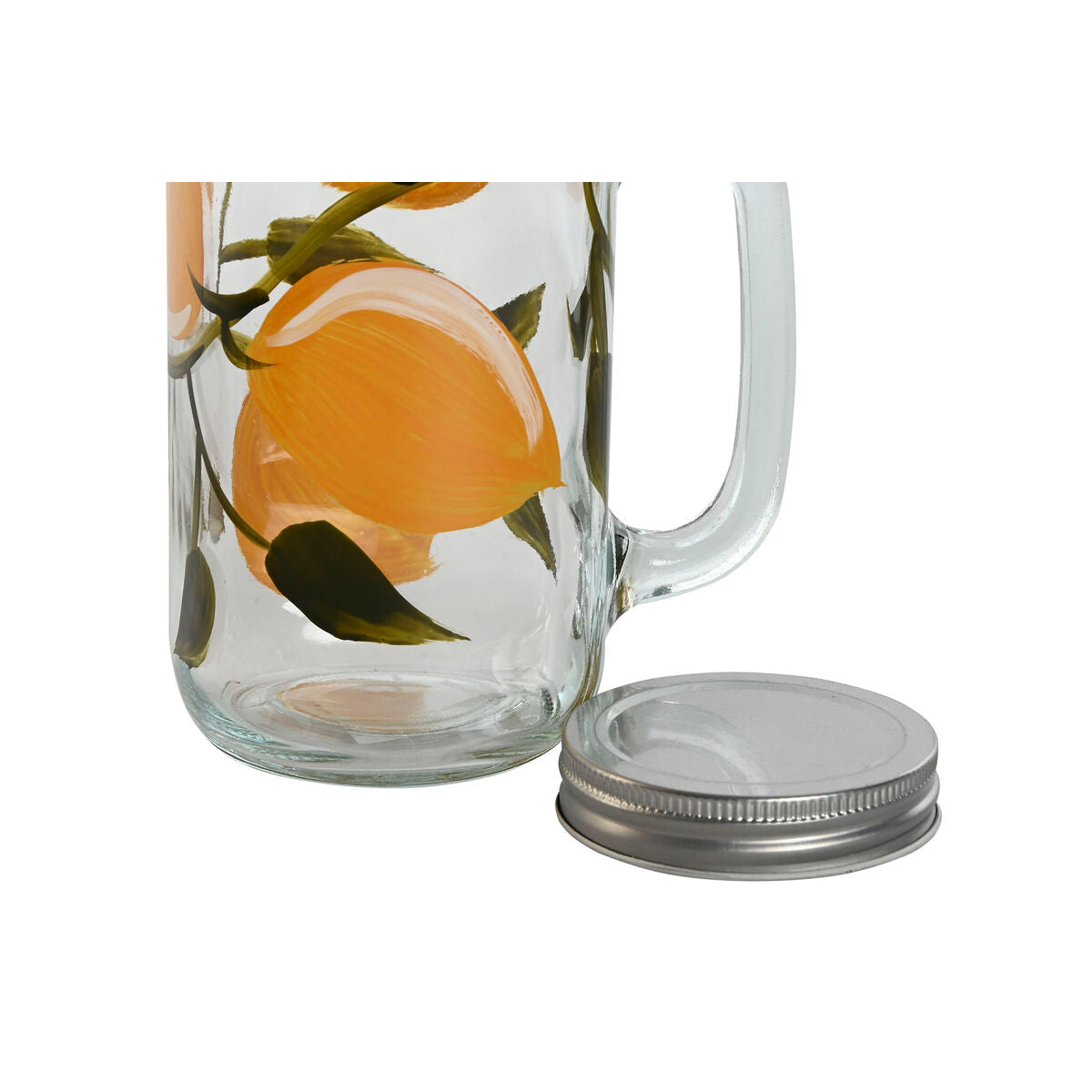 Jug Home ESPRIT Yellow Stainless steel Crystal-2