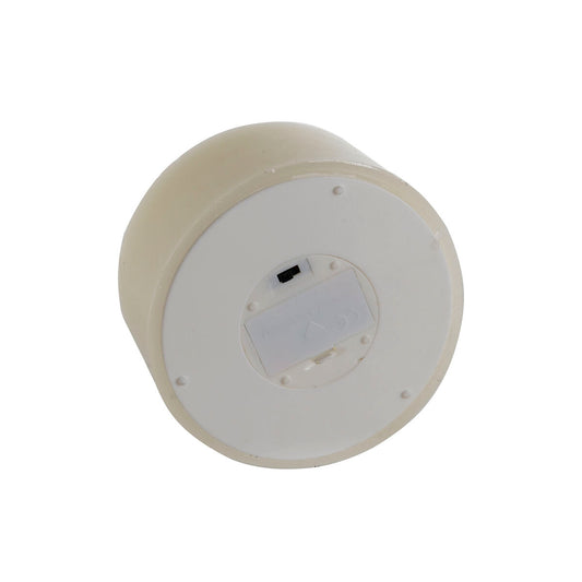 LED Candle Home ESPRIT Beige 15 x 15 x 7 cm (AA)-1