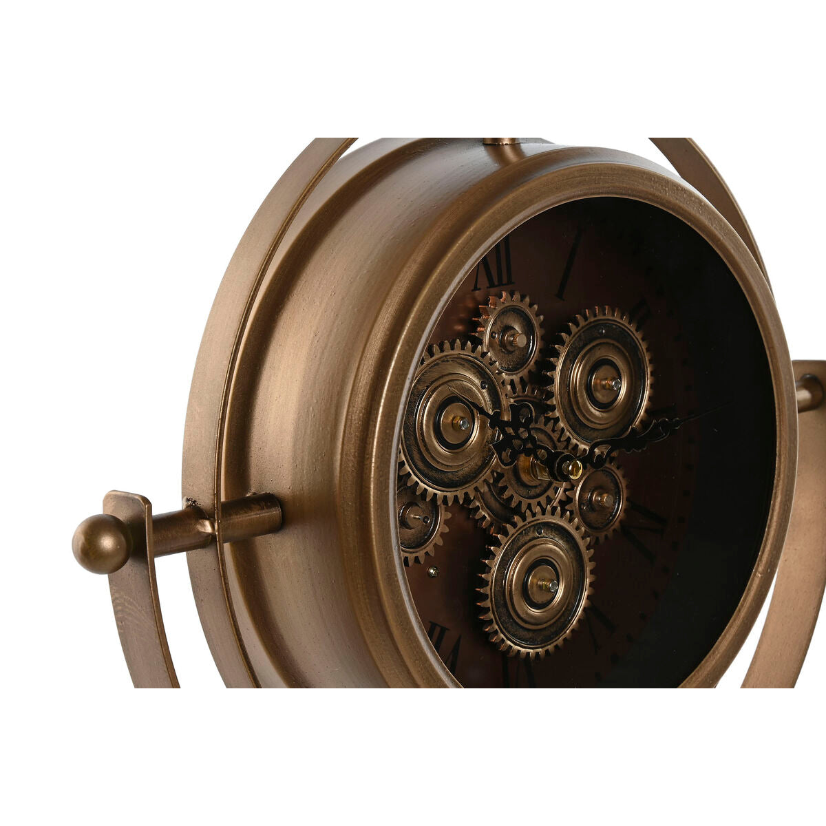 Table clock Home ESPRIT Golden Vintage-2