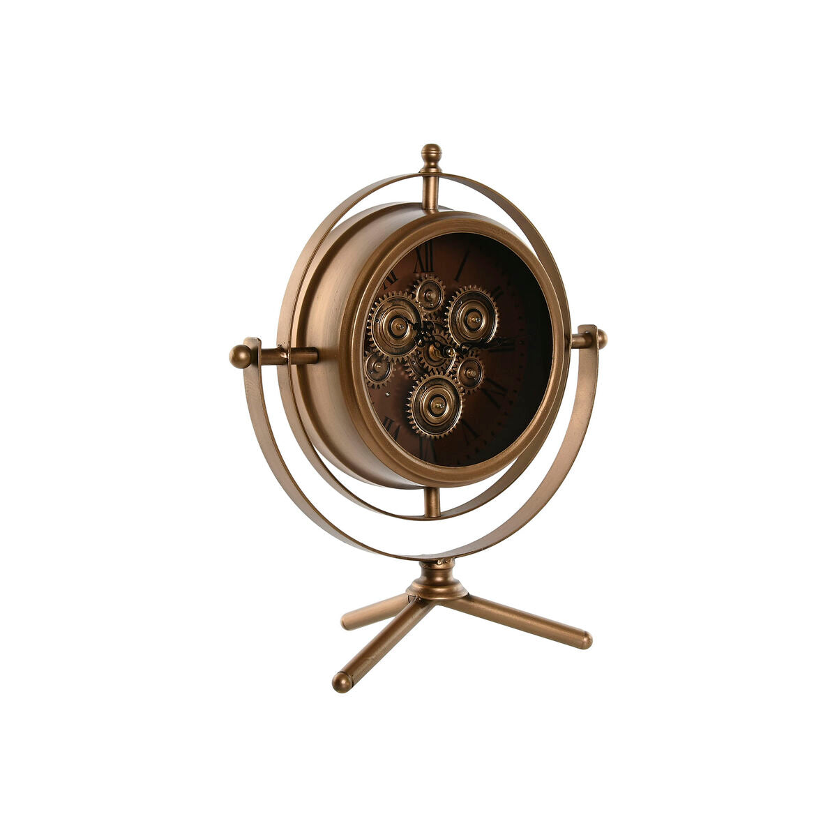 Table clock Home ESPRIT Golden Vintage-0