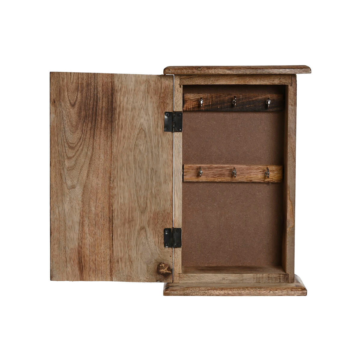Key cupboard Home ESPRIT Blue White Natural 18 x 7,5 x 28 cm-2