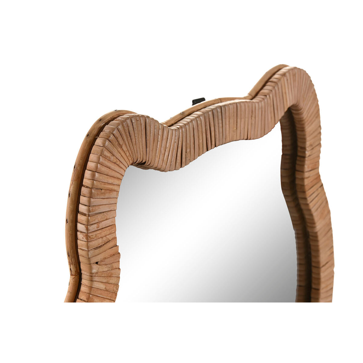 Wall mirror Home ESPRIT Natural 40 x 3 x 42 cm 40 x 3 x 43 cm (2 Units)-2