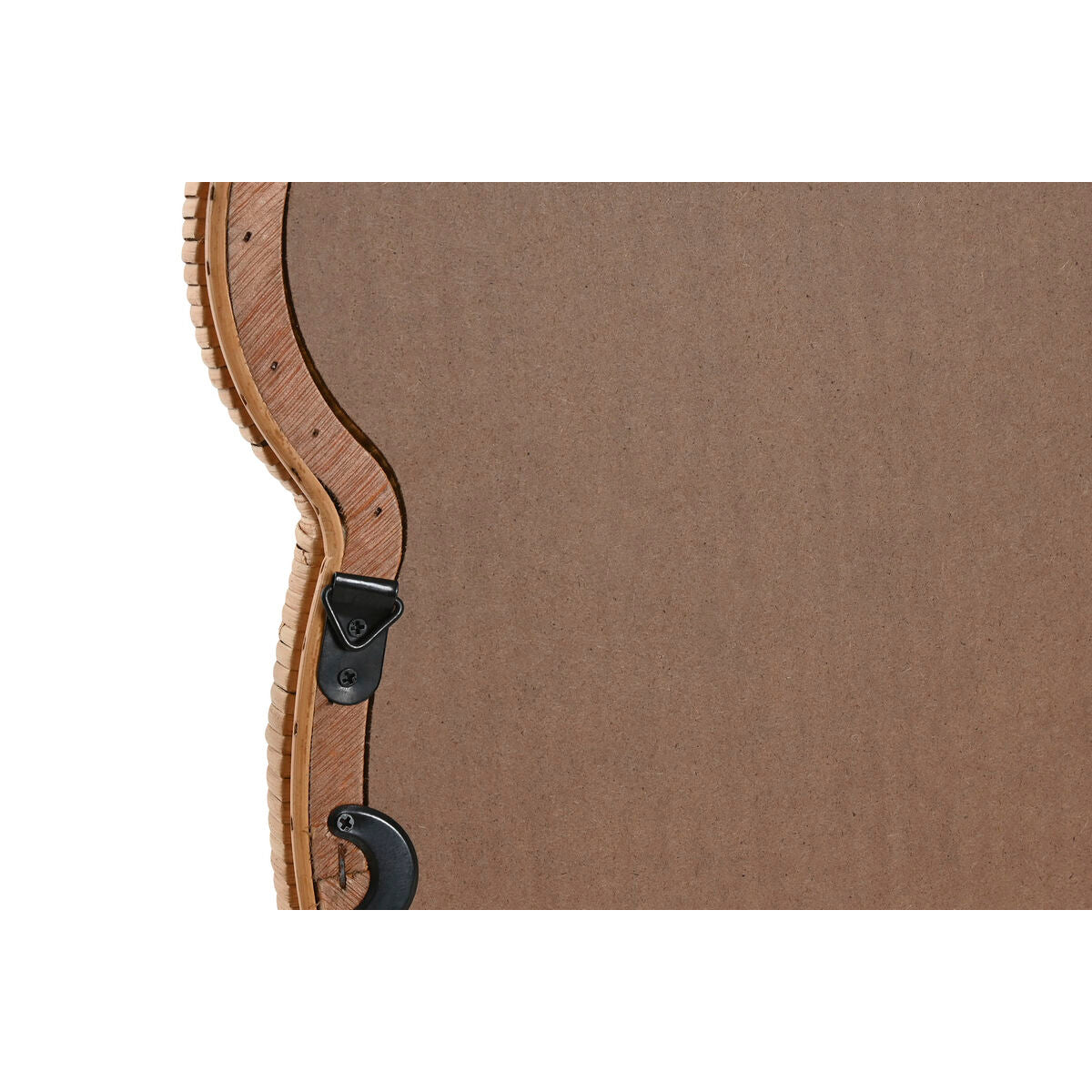 Wall mirror Home ESPRIT Natural 40 x 3 x 42 cm 40 x 3 x 43 cm (2 Units)-1
