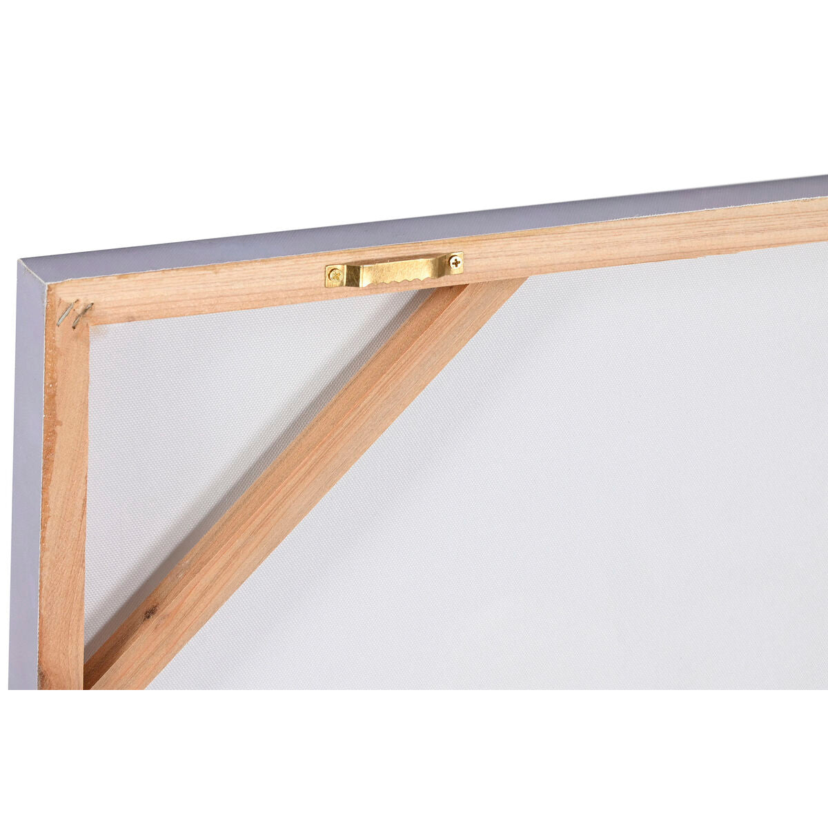 Canvas Home ESPRIT Canvas MDF Wood 140 x 3 x 70 cm-1