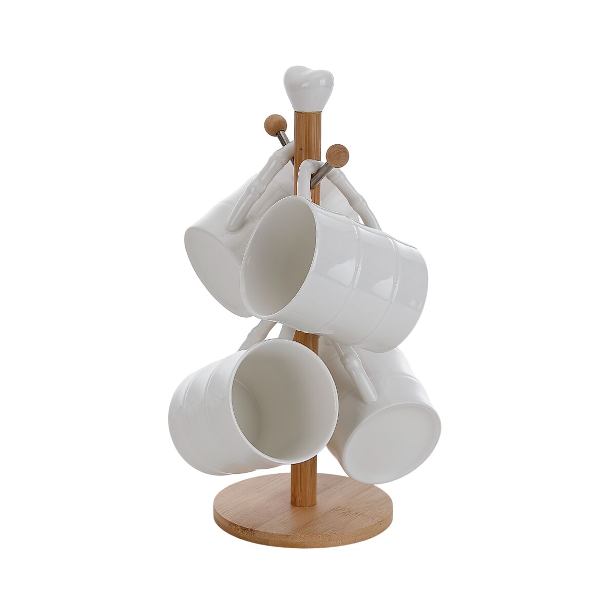 Mug Home ESPRIT White Natural 350 ml-0