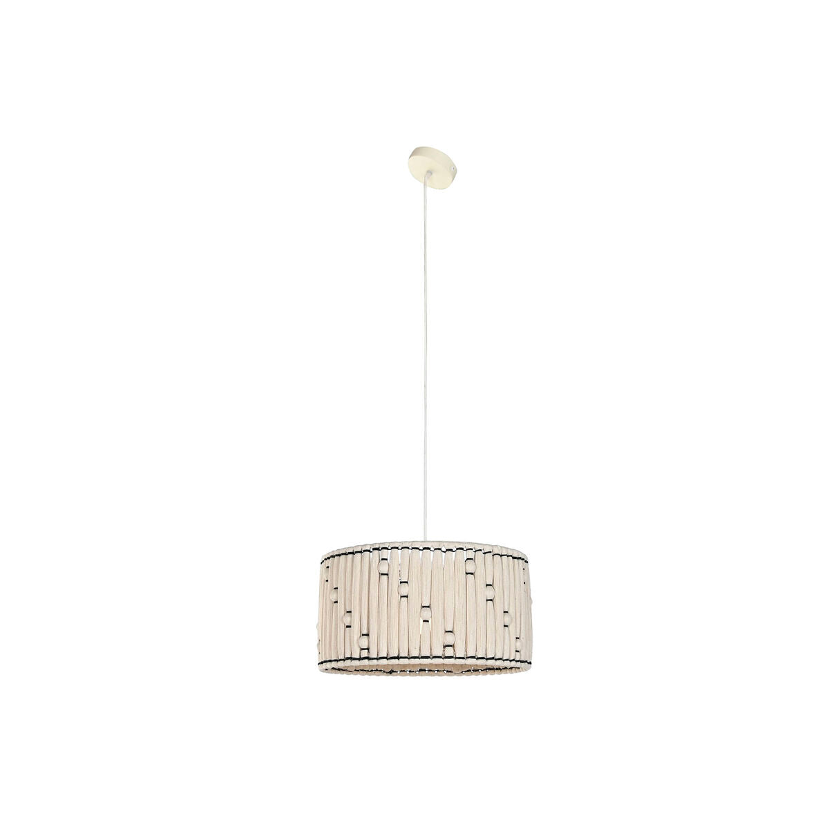 Ceiling Light Home ESPRIT Black Jute 50 W 39 x 39 x 21 cm-0
