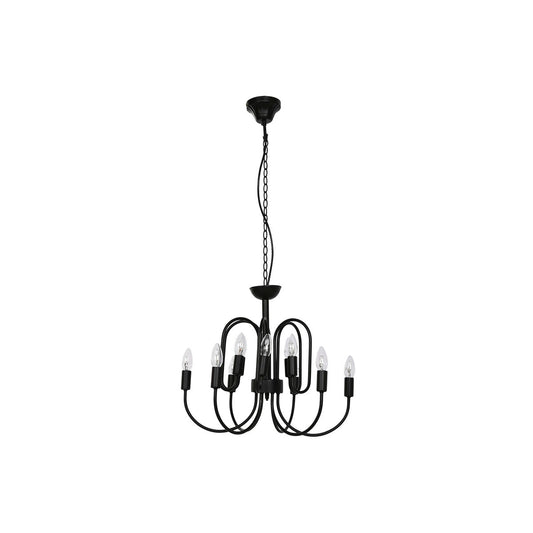 Ceiling Light Home ESPRIT Black Metal 54 x 54 x 46 cm-0