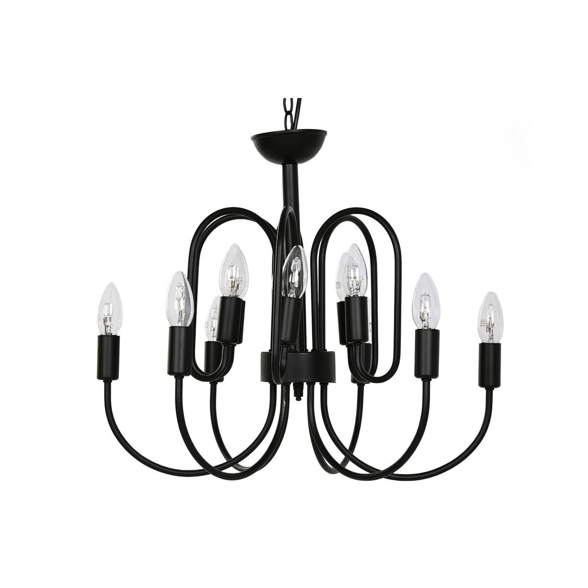 Ceiling Light Home ESPRIT Black Metal 54 x 54 x 46 cm-1