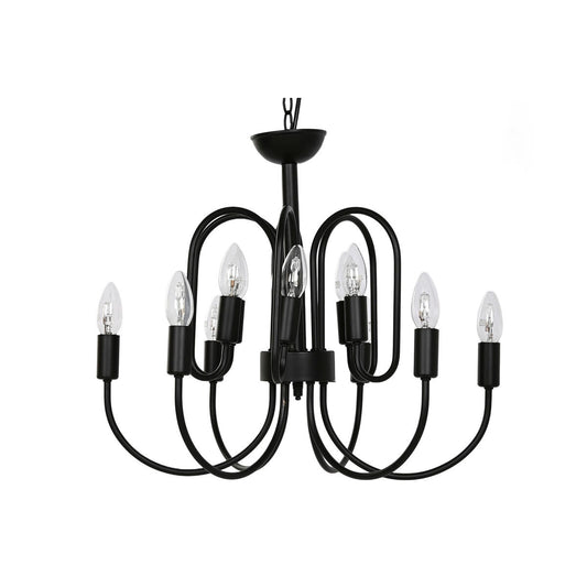 Ceiling Light Home ESPRIT Black Metal 54 x 54 x 46 cm-1