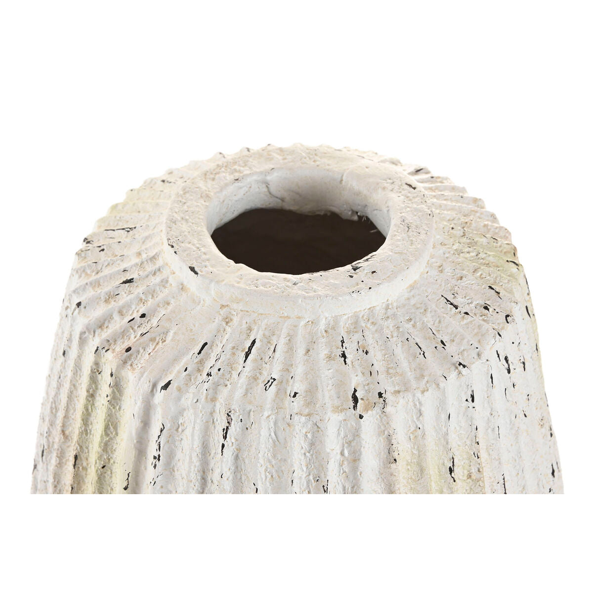 Vase Home ESPRIT White Magnesium 28 x 28 x 41 cm-2