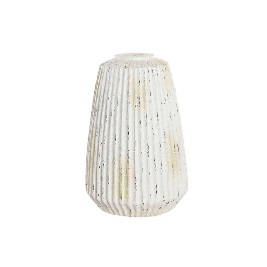 Vase Home ESPRIT White Magnesium 28 x 28 x 41 cm-0