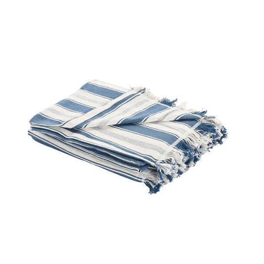 Bed Cover Home ESPRIT Blue Grey-0