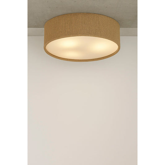 Ceiling Light Home ESPRIT Brown Rope 50 W-0