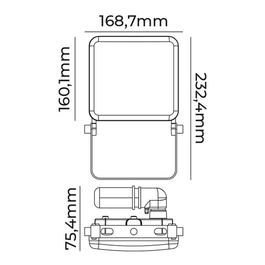 Floodlight/Projector Light EDM 70420 Frameless-1