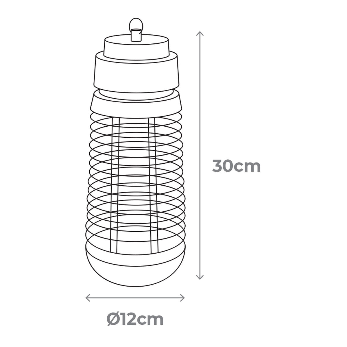 Electric insect killer EDM 06018 Black 50 m2-1