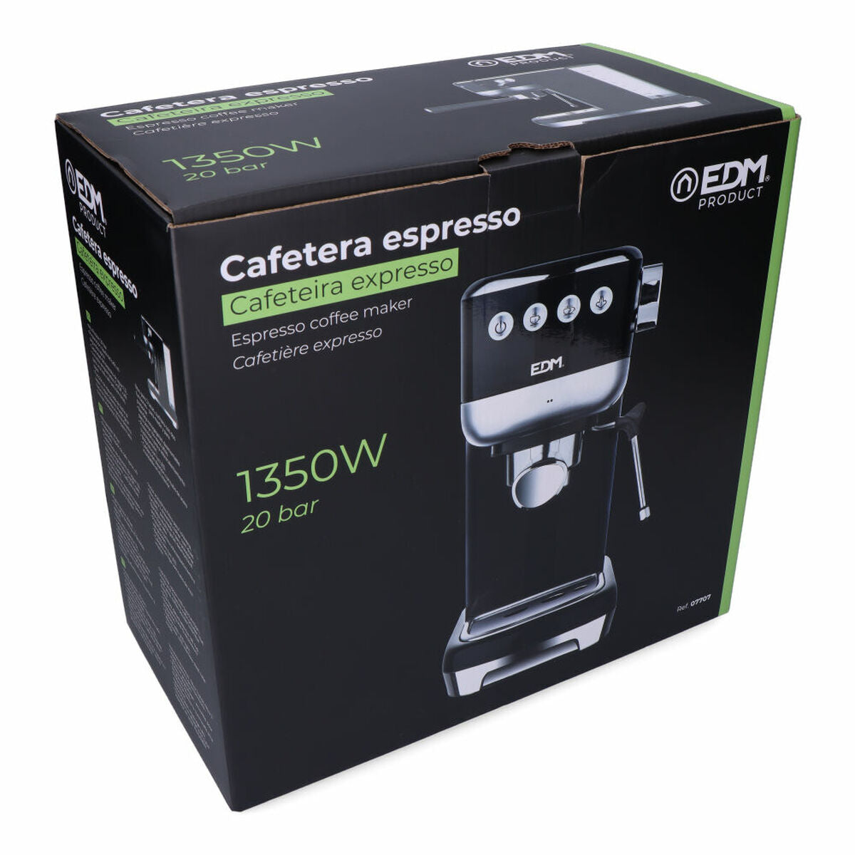 Express Manual Coffee Machine EDM 07707 Black 2 Cups 1,3 L-6