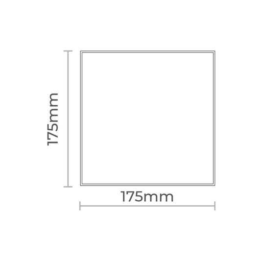 Air vent cover EDM 08415 08413 17,5 x 17,5 cm-1