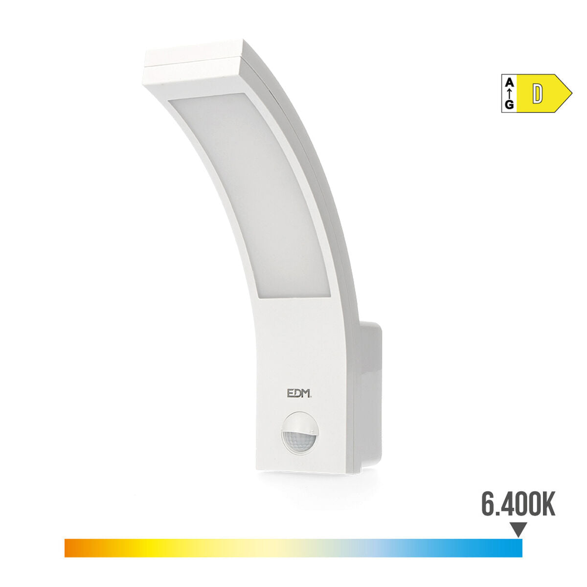 Wall Light EDM 32536 polypropylene A B 10 W 750 Lm White Exterior (6400 K)-0