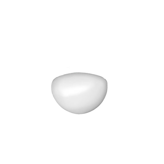 Lamp Shade EDM 33990 33800-1 White Crystal Ø 18 cm Replacement-0