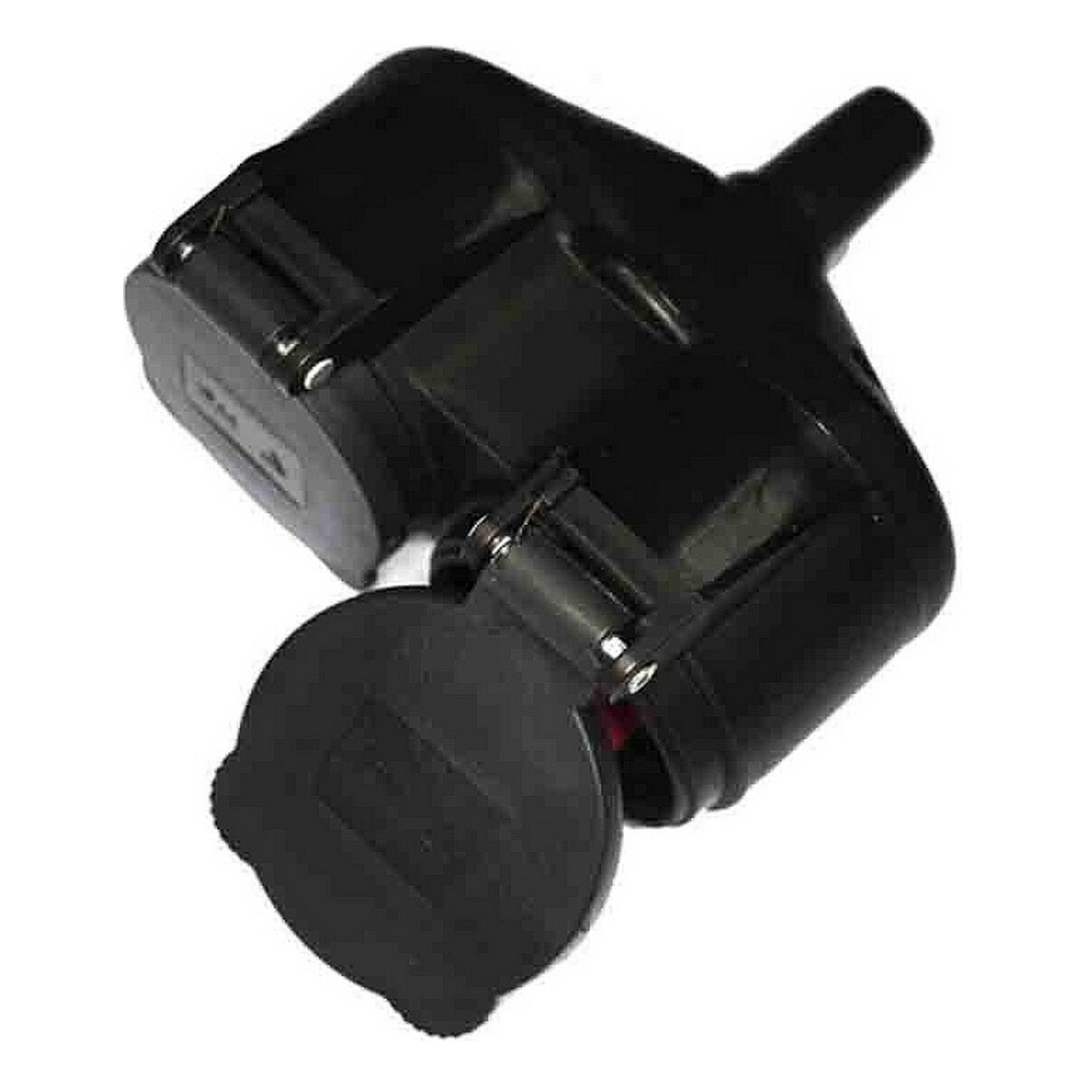Power Plug EDM 42130 Black 3500 W 230 V 250 V 4,8 mm-0