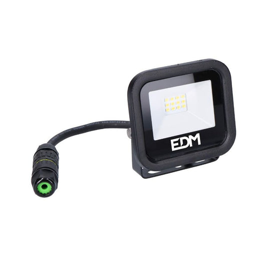 LED spotlight EDM 70400 Black Series Black F 2100 W 10 W 800 lm 9,2 x 8,1 x 2,7 cm (6400 K)-0