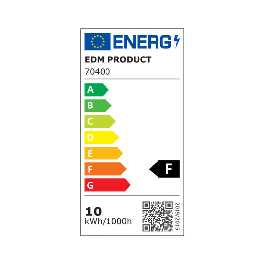 LED spotlight EDM 70400 Black Series Black F 2100 W 10 W 800 lm 9,2 x 8,1 x 2,7 cm (6400 K)-1