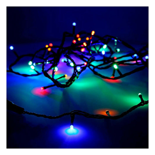 Wreath of LED Lights EDM 71253 Easy-Connect Multicolour 4 m-0