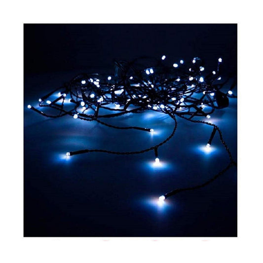 LED Curtain Lights EDM 71259 1,8 W Blue Transparent 2 x 1 m (1 Unit)-0