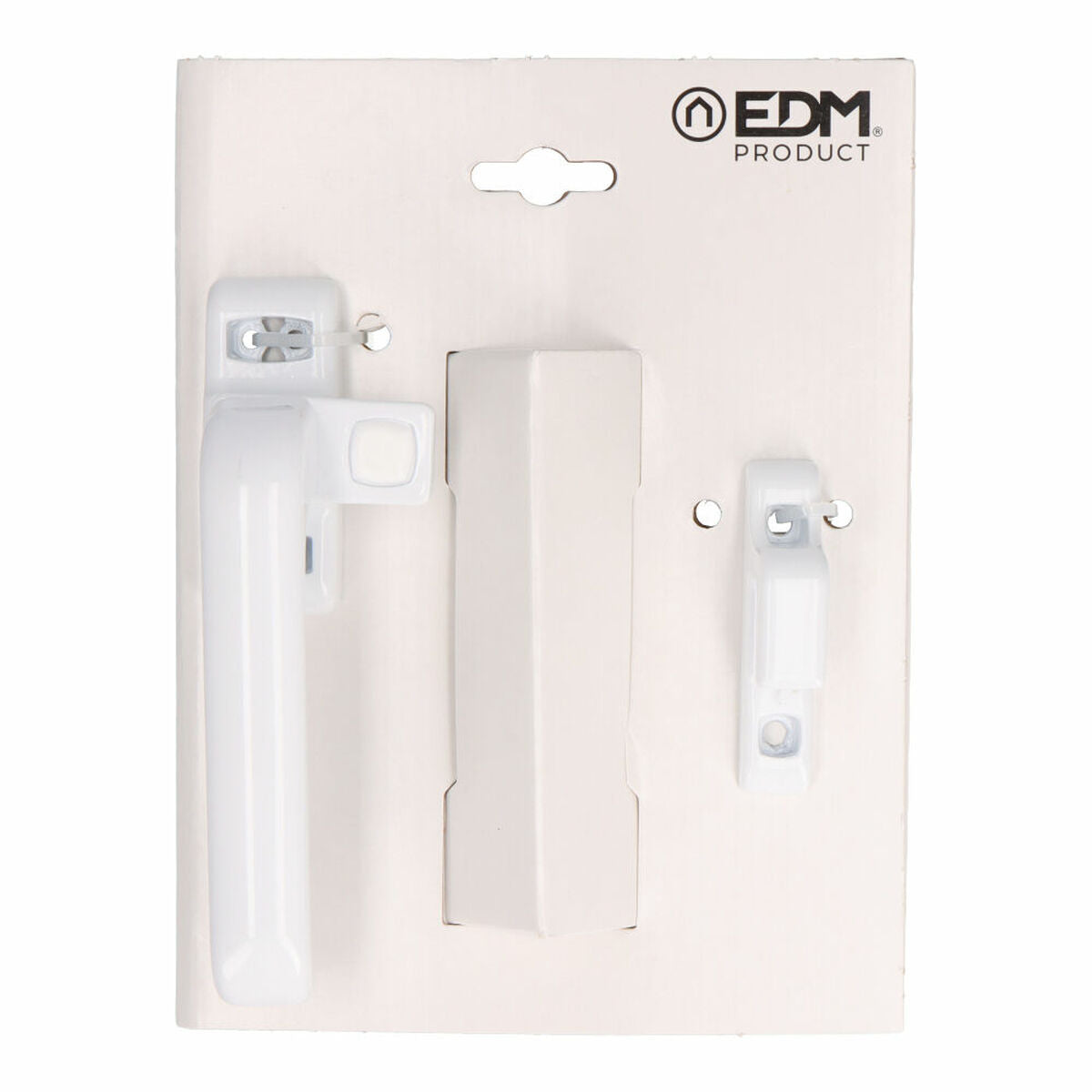 Crank EDM 85456 6801 White Aluminium Left Pressure closure-0