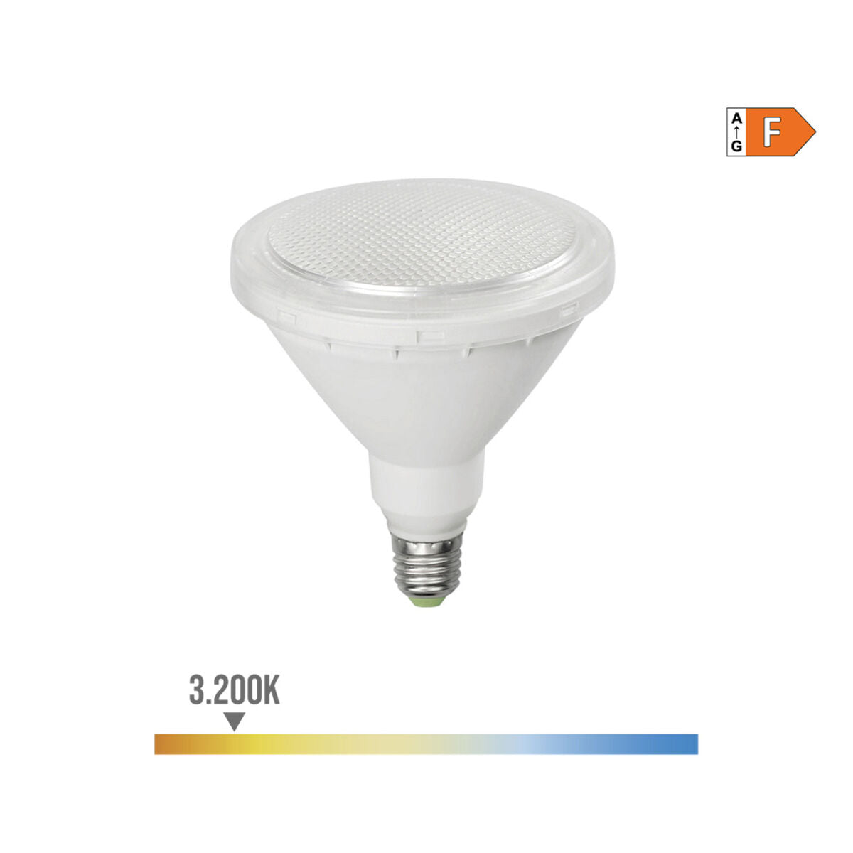 LED lamp EDM 98870 F 15 W 80 W E27 1200 Lm 1510 Lm Ø 12 x 13,8 cm (3200 K)-2
