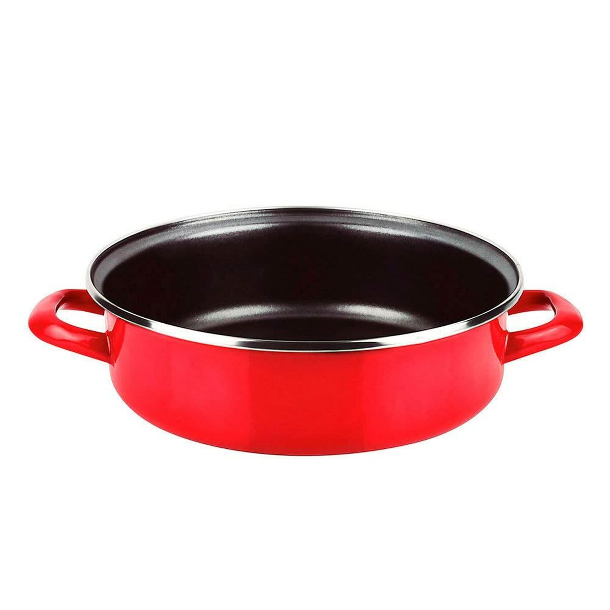 Lunch box Fagor Optimax Red Enamelled Steel Ø 26 x 8 cm-0