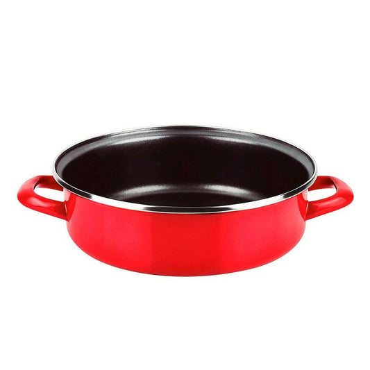 Lunch box Fagor Optimax Red Enamelled Steel Ø 26 x 8 cm-0