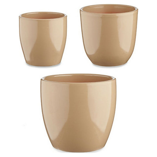 Set of pots Ibergarden CAZORLA-1019 Beige Clay-0