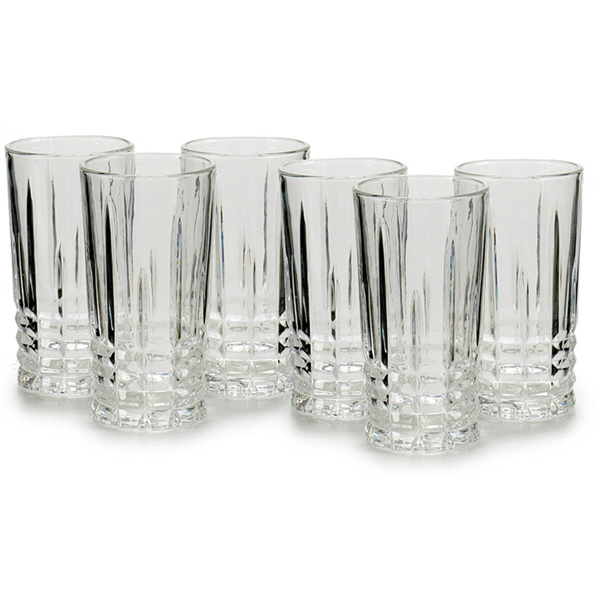Jug and glasses set Vivalto 41053 Transparent Glass 250 ml-1