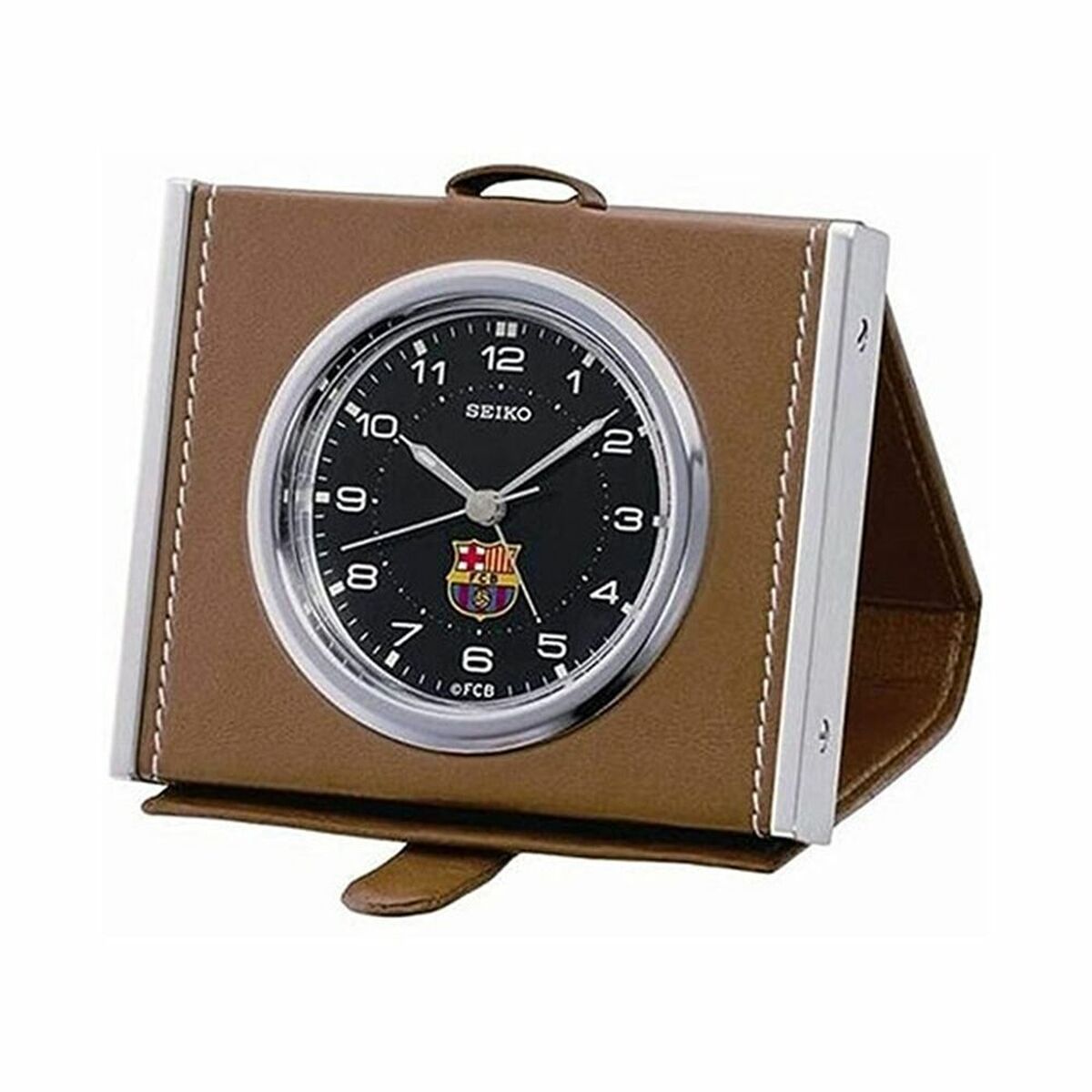 Alarm Clock Seiko FC BARCELONA-0