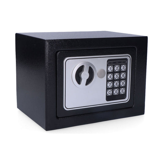Safety-deposit box Micel cfc3 Black Steel Key Electronics-0