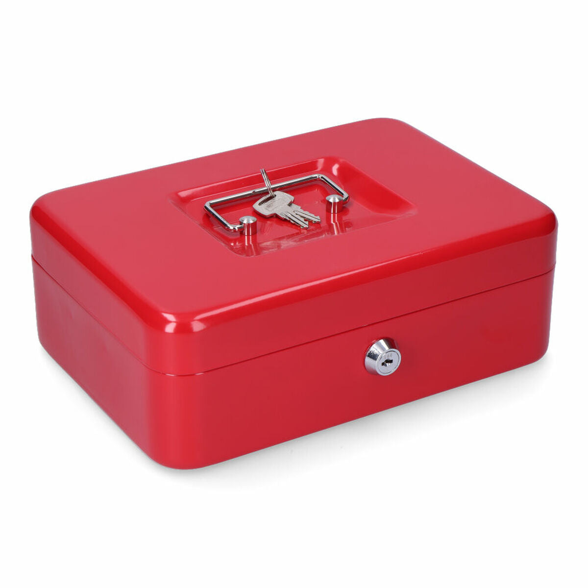 Safe-deposit box Micel CFC09 M13398 Red Steel 25 x 18 x 9 cm 250 x 180 x 90 mm-0