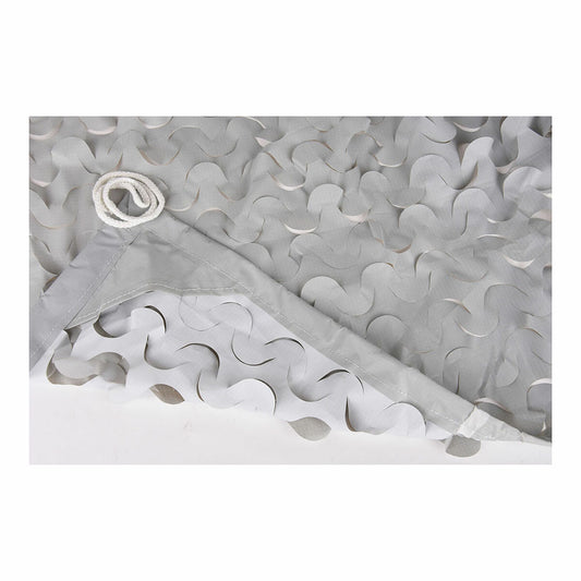 Rectangular Shade Sail Faura White Grey 3 x 4 m Reversible Camouflage-1