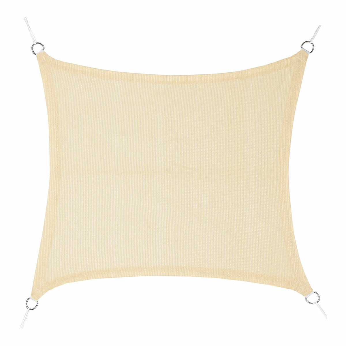 Shade Sail Faura Beige 3,6 x 3,6 m Squared-0