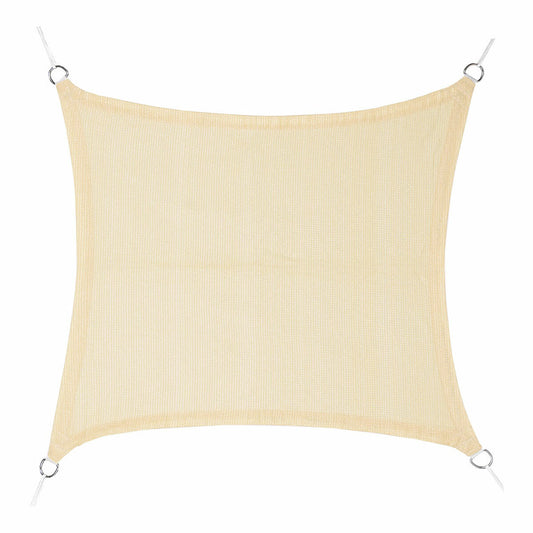 Shade Sail Faura Beige 3,6 x 3,6 m Squared-0