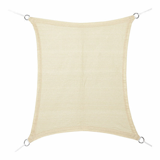 Rectangular Shade Sail Faura Beige 4 x 6 m Rectangular-0