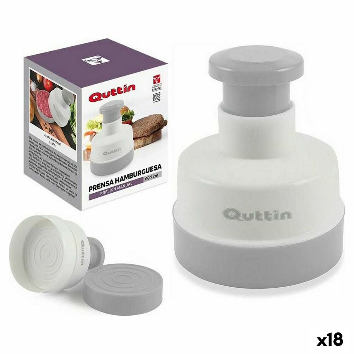 Burger Press Quttin Manual 9,7 x 11 cm-0