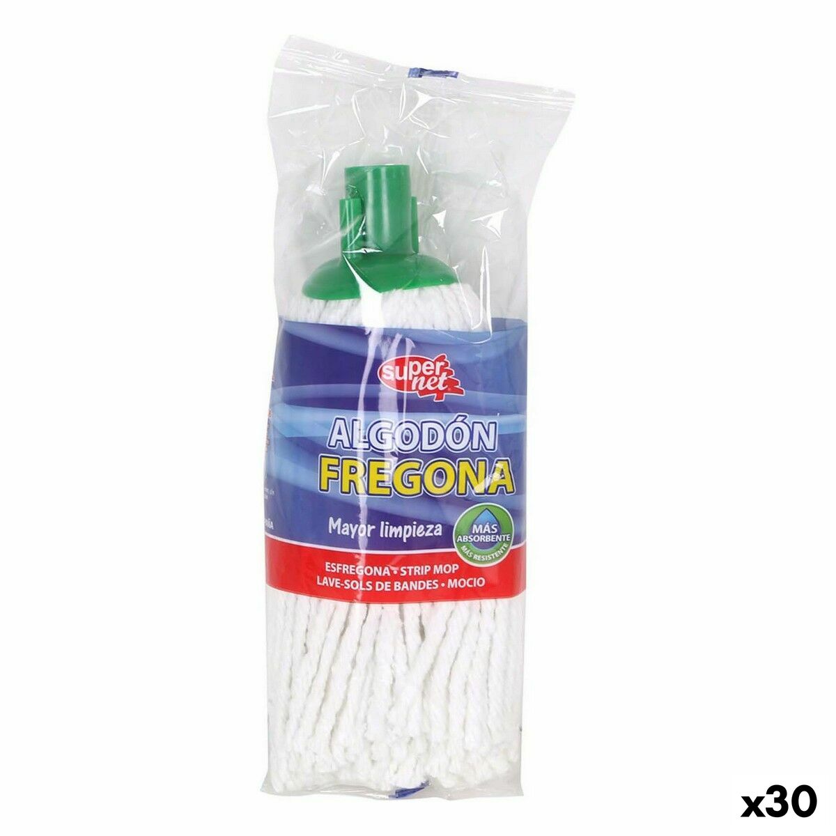 Mop Supernet 28 x 9 x 9 cm (30 Units)-0