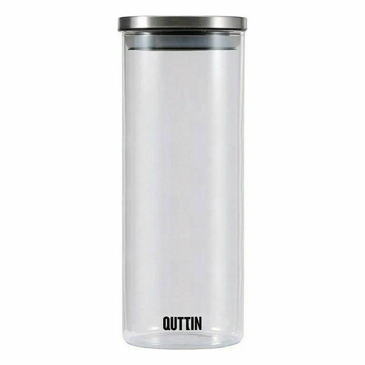 Jar Quttin Silicone 10 x 10 x 26 cm (12 Units)-1