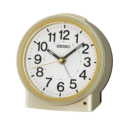 Alarm Clock Seiko QHE199G Golden-0