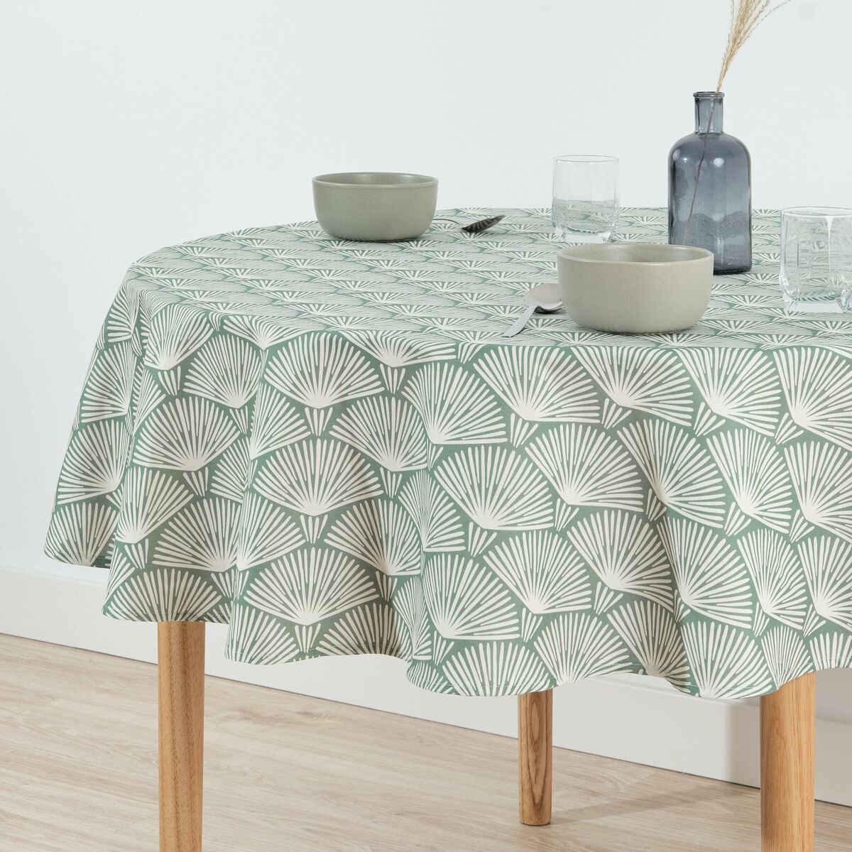 Stain-proof tablecloth Belum ASENA 4 Multicolour Ø 100 cm-6