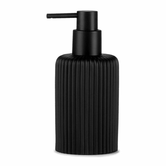 Soap Dispenser Andrea House Matt Black Resin (Ø 7 x 16 cm) (270 ml)-0