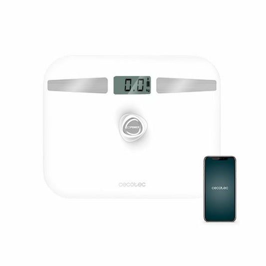 Digital Bathroom Scales Cecotec EcoPower 10200 Smart LCD Bluetooth 180 kg White 180 kg-0